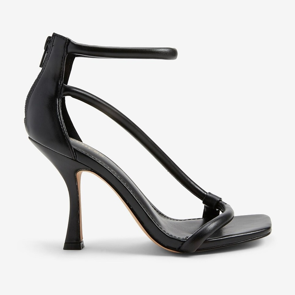 EXPRESS Tube Strap Heeled Sandals, sz 10